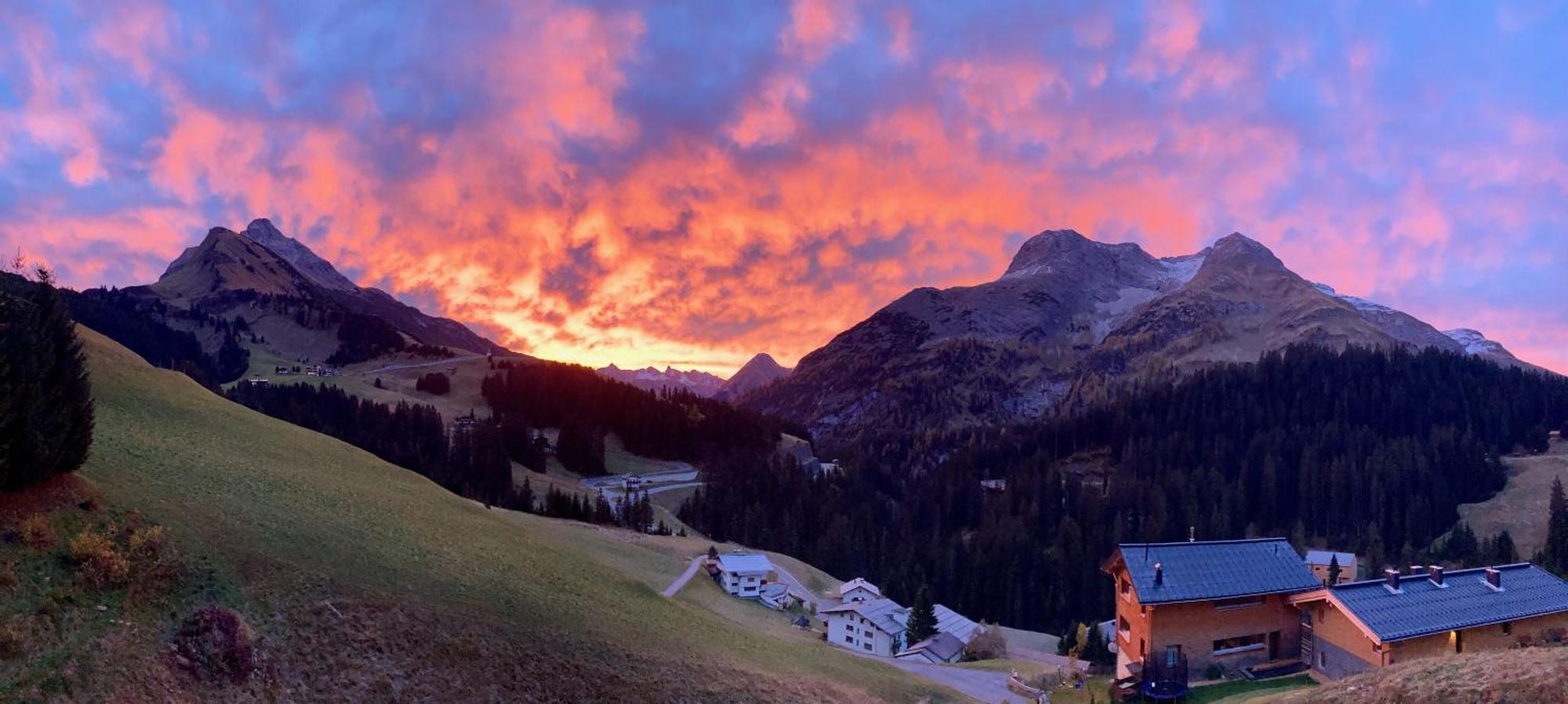Haus Sonnenschein Lägenhet Warth  Exteriör bild