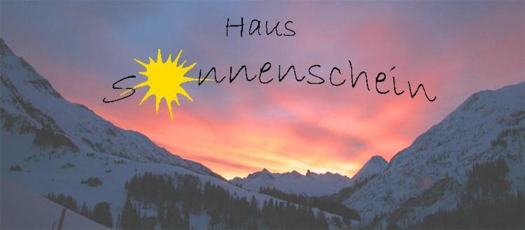 Haus Sonnenschein Lägenhet Warth  Exteriör bild