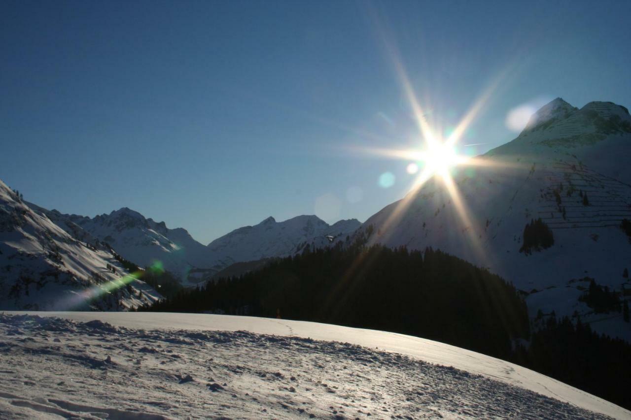 Haus Sonnenschein Lägenhet Warth  Exteriör bild